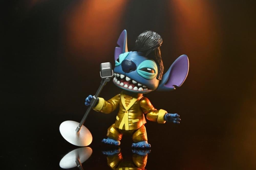 Lilo & Stitch Ultimate Gold Suit Elvis Stitch Action Figure Gallery Image 3