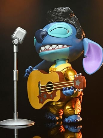 Lilo & Stitch Ultimate Gold Suit Elvis Stitch Action Figure Gallery Image 2