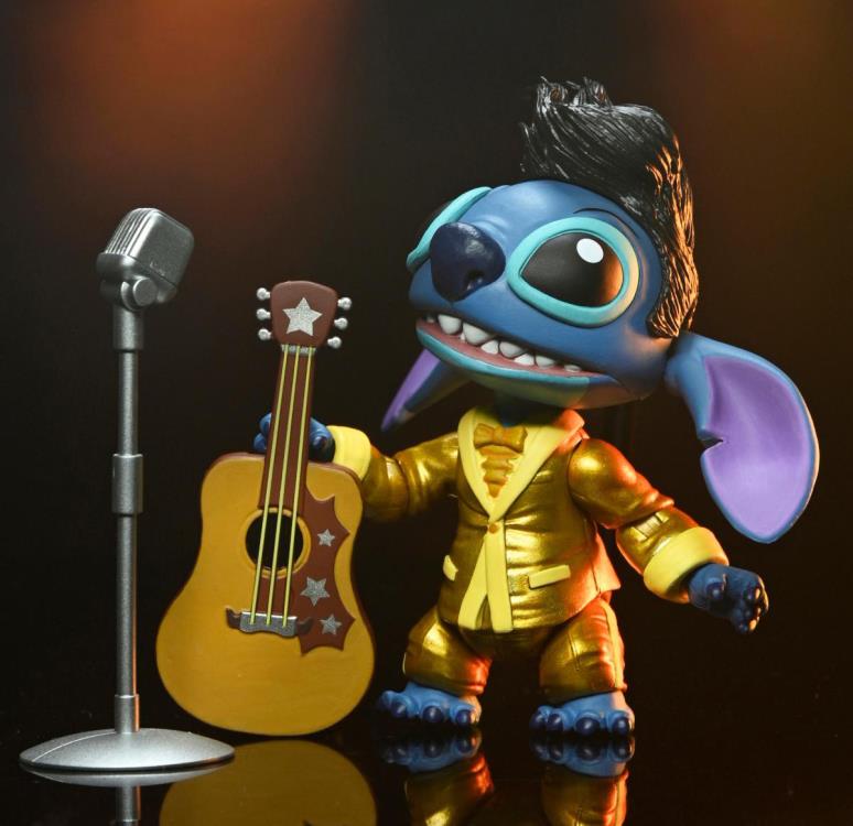 Lilo & Stitch Ultimate Gold Suit Elvis Stitch Action Figure Gallery Image 5
