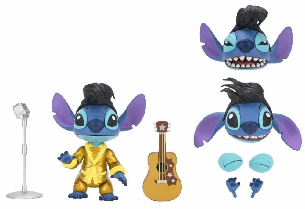 Lilo & Stitch Ultimate Gold Suit Elvis Stitch Action Figure Gallery Image 10