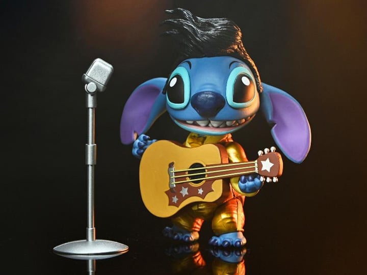 Lilo & Stitch Ultimate Gold Suit Elvis Stitch Action Figure Gallery Image 1
