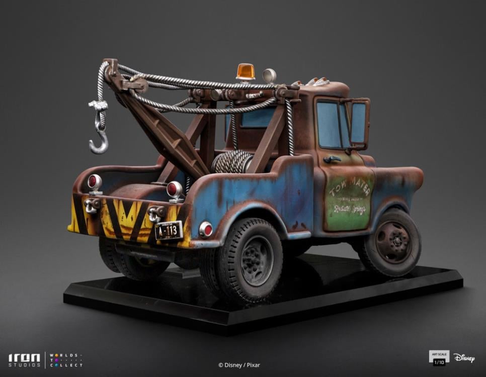 Cars Tow Mater 1/10 Art Scale Limited Edition Statue Gallery Image 5