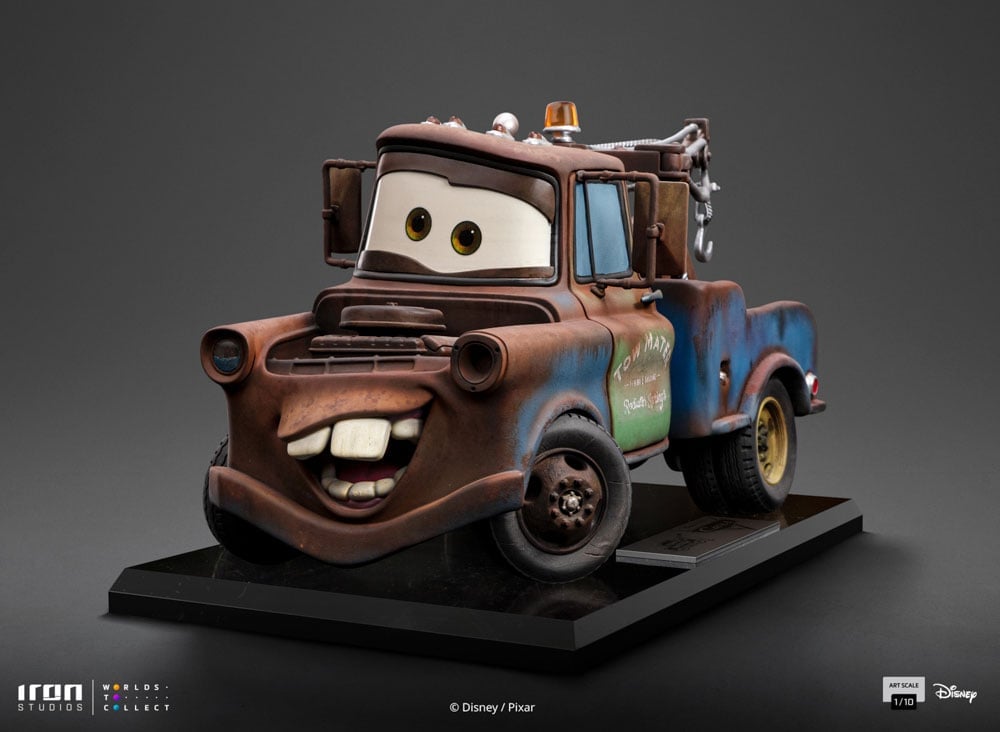 Cars Tow Mater 1/10 Art Scale Limited Edition Statue Gallery Image 3