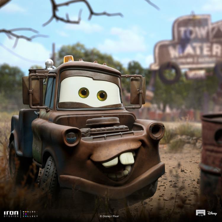 Cars Tow Mater 1/10 Art Scale Limited Edition Statue Gallery Image 13