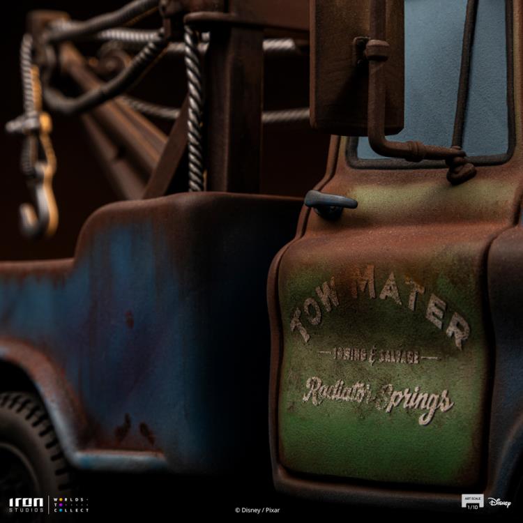 Cars Tow Mater 1/10 Art Scale Limited Edition Statue Gallery Image 8