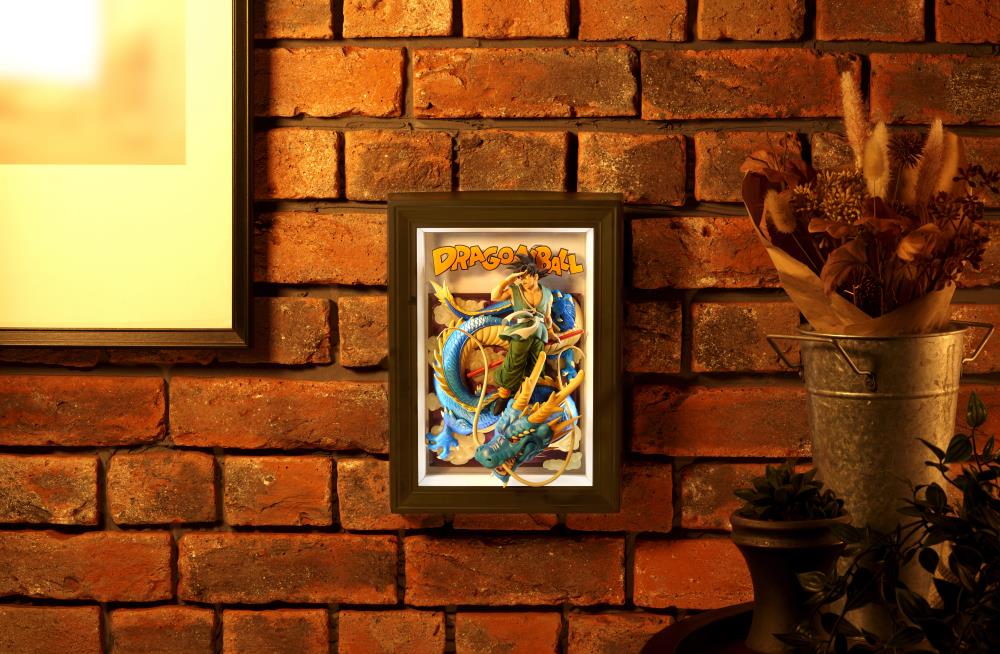 Dragon Ball Tamashii Art Goku and Dragon 3D Wall Art Gallery Image 5