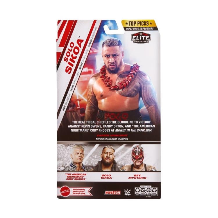 WWE Elite Collection Top Picks 2025 Solo Sikoa Action Figure Gallery Image 9