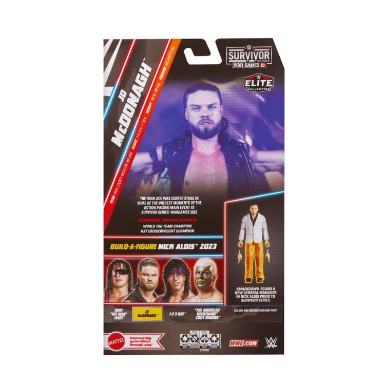 WWE Survivor Series Elite Collection JD McDonagh (Nick Aldis BAF) Gallery Image 9