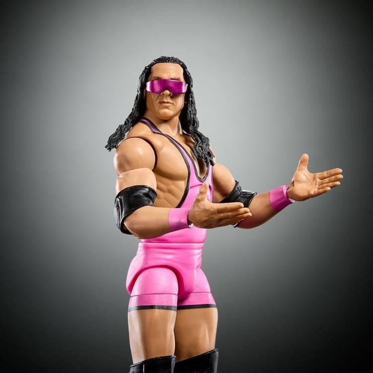 WWE Survivor Series Elite Collection Bret Hart (Nick Aldis BAF) Gallery Image 6