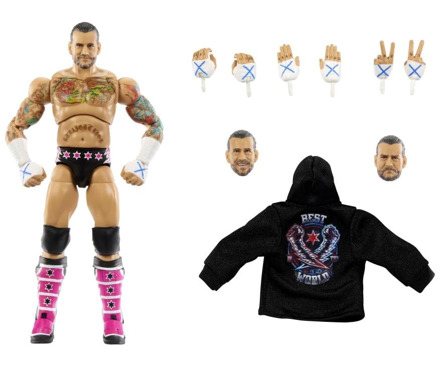 WWE フィギュア (限定) WWE Ultimate Edition 27 CM Punk Action Figure