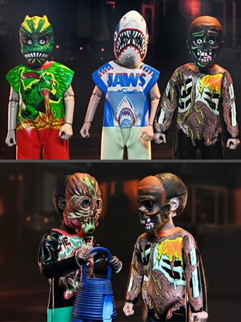 Ben Cooper Costume Kids Collection Wave 7 Set of 5 Clothed Action Figures Gallery Image 2