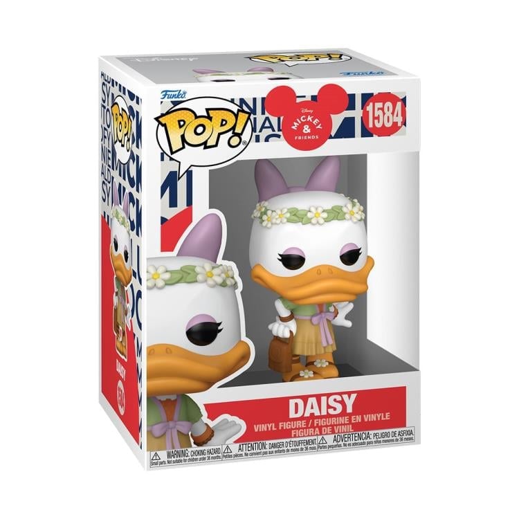 Mickey and Friends Pop! Disney #1584 Daisy Duck (Festival Outfit) Gallery Image 3