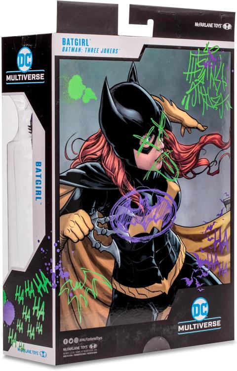 Batman: Three Jokers DC Multiverse Gold Label Batgirl (Jokerized) Exclusive Action Figure Gallery Image 12