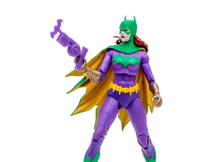 Batman: Three Jokers DC Multiverse Gold Label Batgirl (Jokerized) Exclusive Action Figure Gallery Image 1