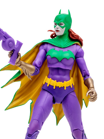 Batman: Three Jokers DC Multiverse Gold Label Batgirl (Jokerized) Exclusive Action Figure Gallery Image 2