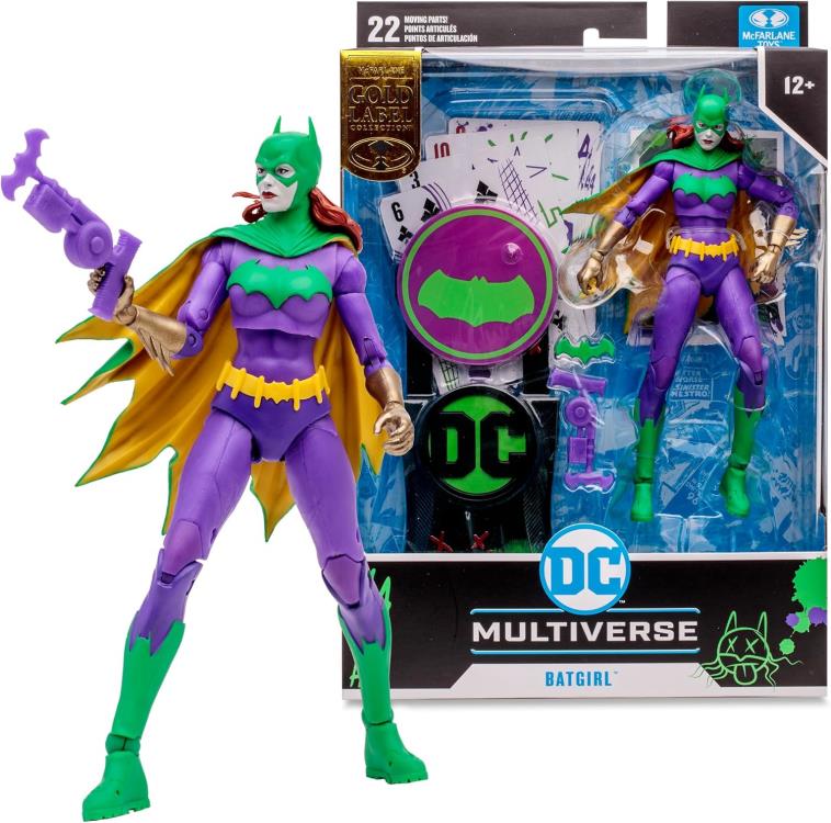 Batman: Three Jokers DC Multiverse Gold Label Batgirl (Jokerized) Exclusive Action Figure Gallery Image 11