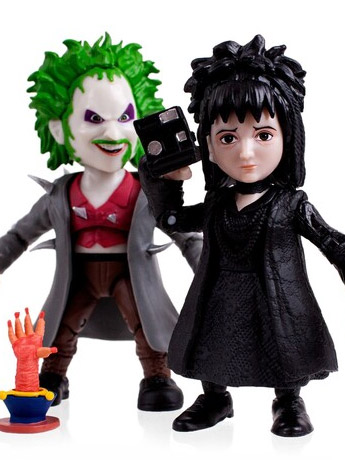Beetlejuice Action Vinyls Beetlejuice & Lydia Deetz Exclusive Action Figure Set Gallery Image 2