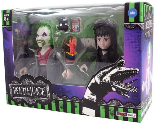 Beetlejuice Action Vinyls Beetlejuice & Lydia Deetz Exclusive Action Figure Set Gallery Image 5