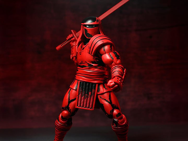Teenage Mutant Ninja Turtles Foot Enforcer (Red & Black Variant) (Mirage Comics) Action Figure Gallery Image 1