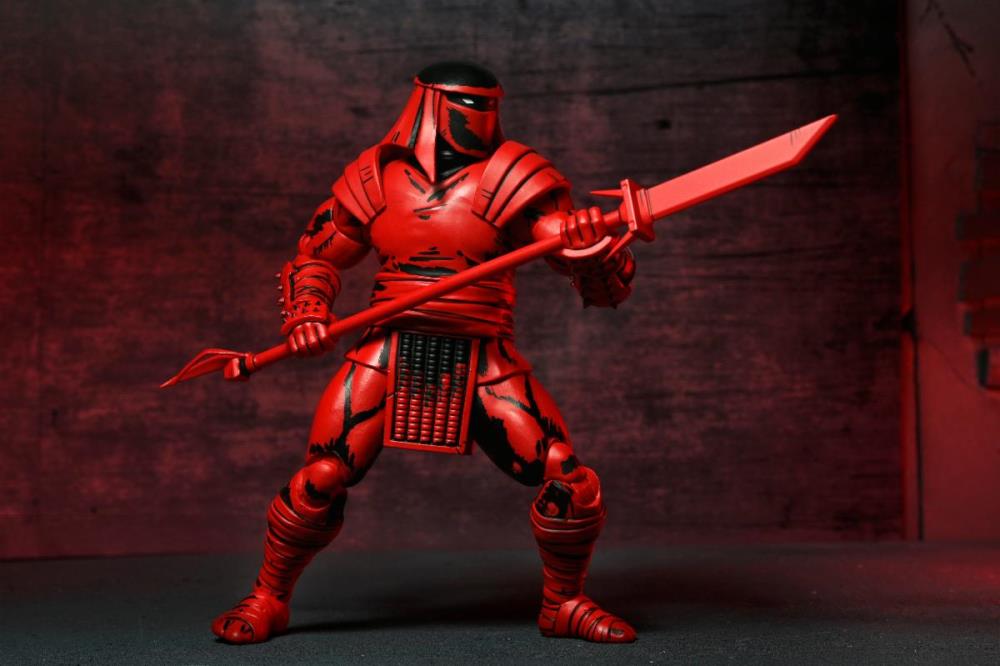 Teenage Mutant Ninja Turtles Foot Enforcer (Red & Black Variant) (Mirage Comics) Action Figure Gallery Image 8