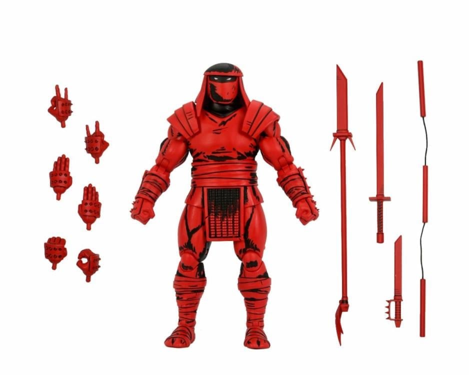 Teenage Mutant Ninja Turtles Foot Enforcer (Red & Black Variant) (Mirage Comics) Action Figure Gallery Image 9