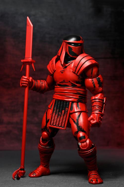 Teenage Mutant Ninja Turtles Foot Enforcer (Red & Black Variant) (Mirage Comics) Action Figure Gallery Image 4