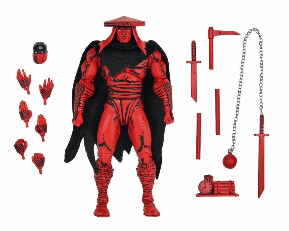 Teenage Mutant Ninja Turtles Foot Elite Assassin (Red & Black Variant) (Mirage Comics) Action Figure Gallery Image 8