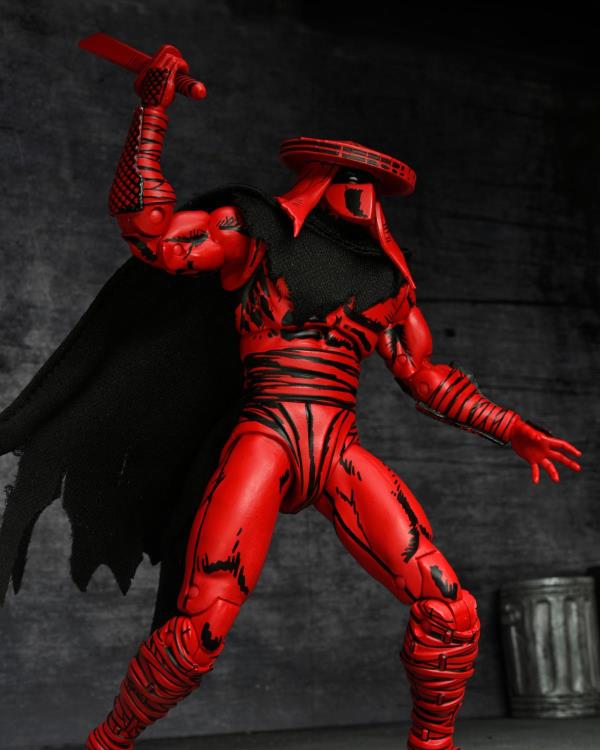 Teenage Mutant Ninja Turtles Foot Elite Assassin (Red & Black Variant) (Mirage Comics) Action Figure Gallery Image 6