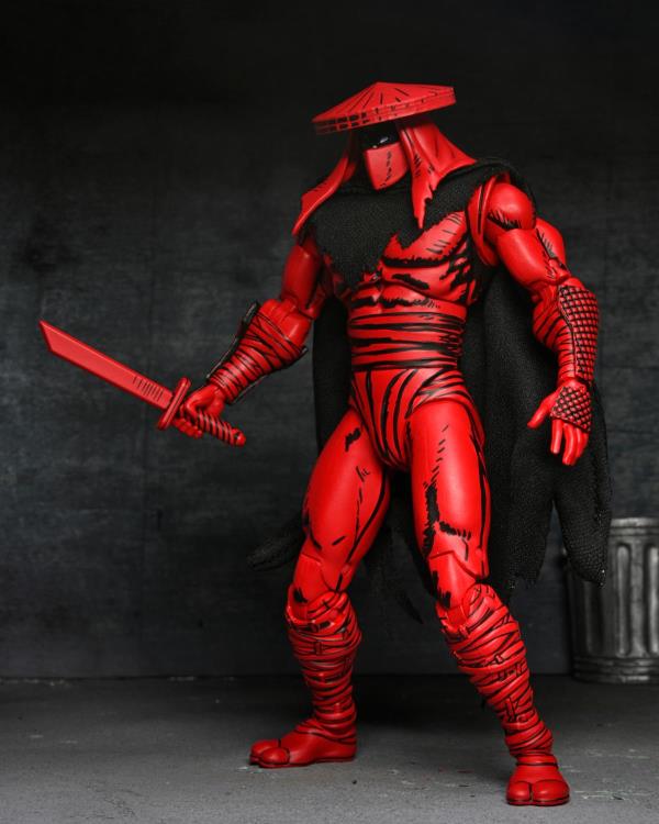 Teenage Mutant Ninja Turtles Foot Elite Assassin (Red & Black Variant) (Mirage Comics) Action Figure Gallery Image 5