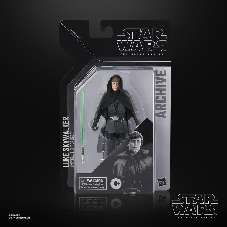 Star Wars: The Black Series Archive Collection Luke Skywalker (Imperial Light Cruiser) Action Figure Gallery Image 8