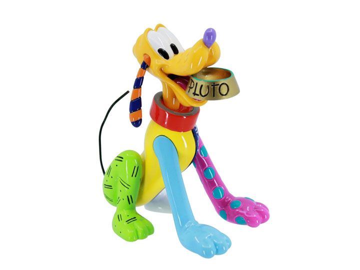 Disney by Britto Pluto (95th Anniversary) Mini Figurine Gallery Image 1