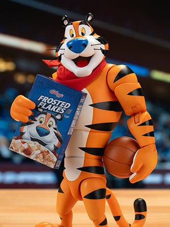 Kellogg's Frosted Flakes Tony the Tiger 1/12 Scale Action Figure Gallery Image 2