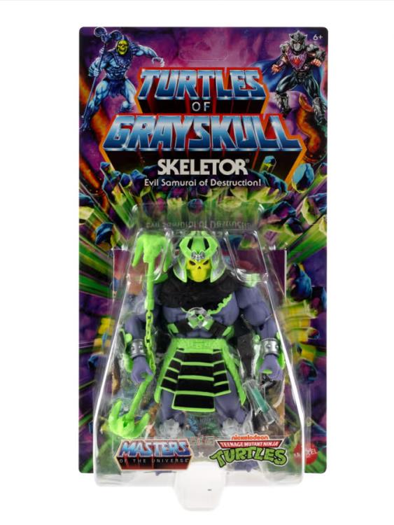 Masters of the Universe: Origins Turtles of Grayskull Skeletor (Multi-Language Packaging) Gallery Image 8