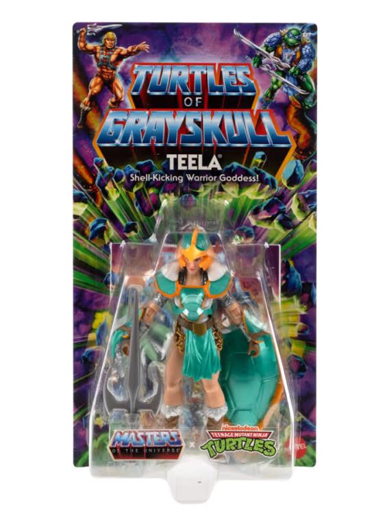 Masters of the Universe: Origins Turtles of Grayskull Teela (Multi-Language Packaging) Gallery Image 8