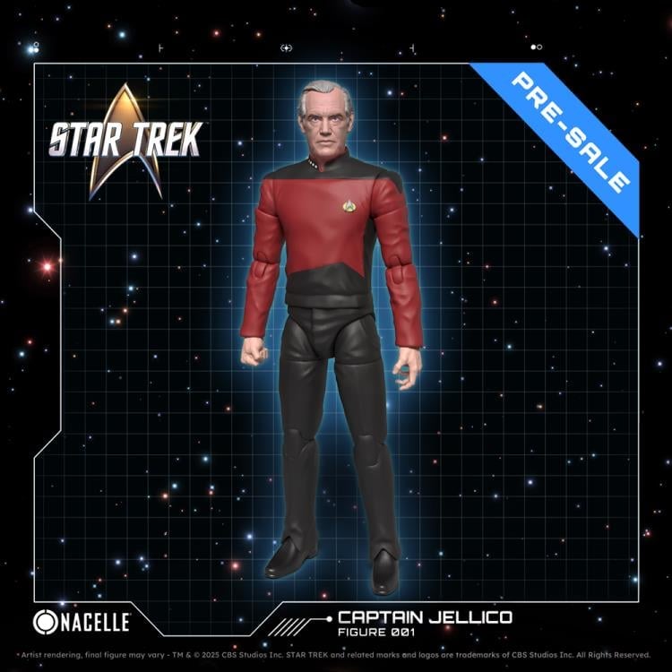 Star Trek: The Next Generation Fig.001 Captain Jellico 1/10 Scale Action Figure Gallery Image 3