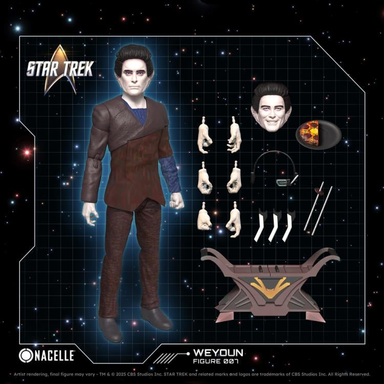 Star Trek: Deep Space Nine Fig.007 Weyoun 1/10 Scale Action Figure Gallery Image 4