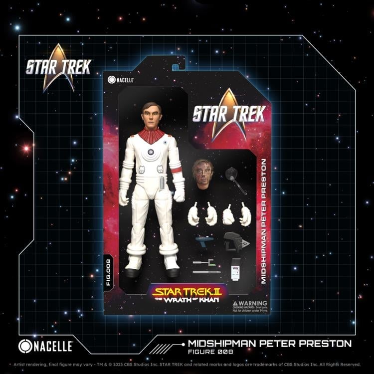 Star Trek II: The Wrath of Khan Fig.008 Midshipman Peter Preston 1
