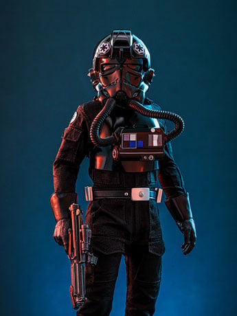 Star Wars: A New Hope MMS798 TIE Fighter Pilot 1/6th Scale