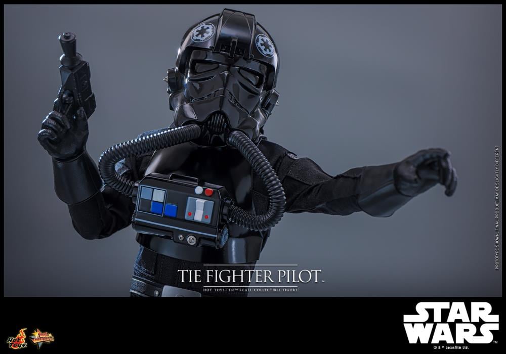 Star Wars: A New Hope MMS798 TIE Fighter Pilot 1/6th Scale Collectible Figure Gallery Image 17