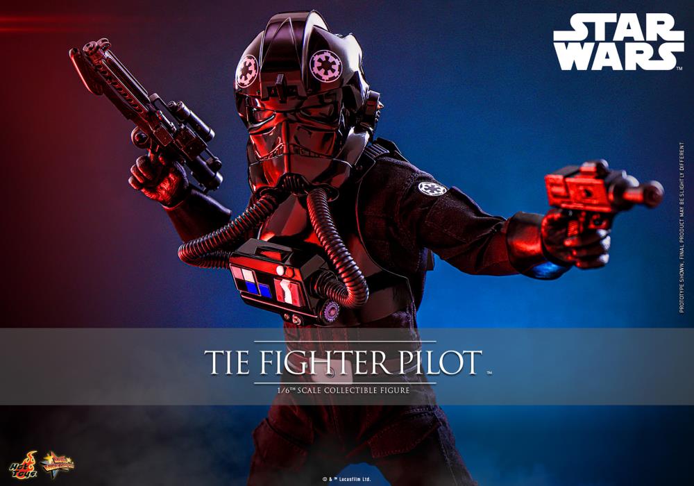 Star Wars: A New Hope MMS798 TIE Fighter Pilot 1/6th Scale Collectible Figure Gallery Image 3