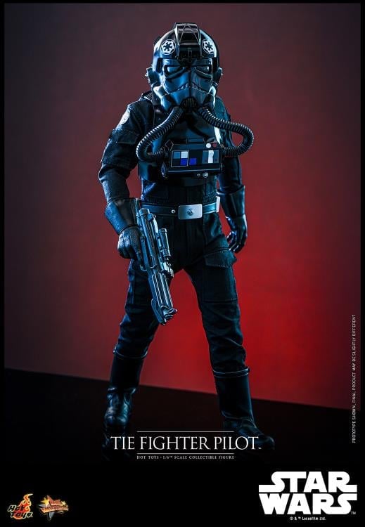 Star Wars: A New Hope MMS798 TIE Fighter Pilot 1/6th Scale Collectible Figure Gallery Image 5