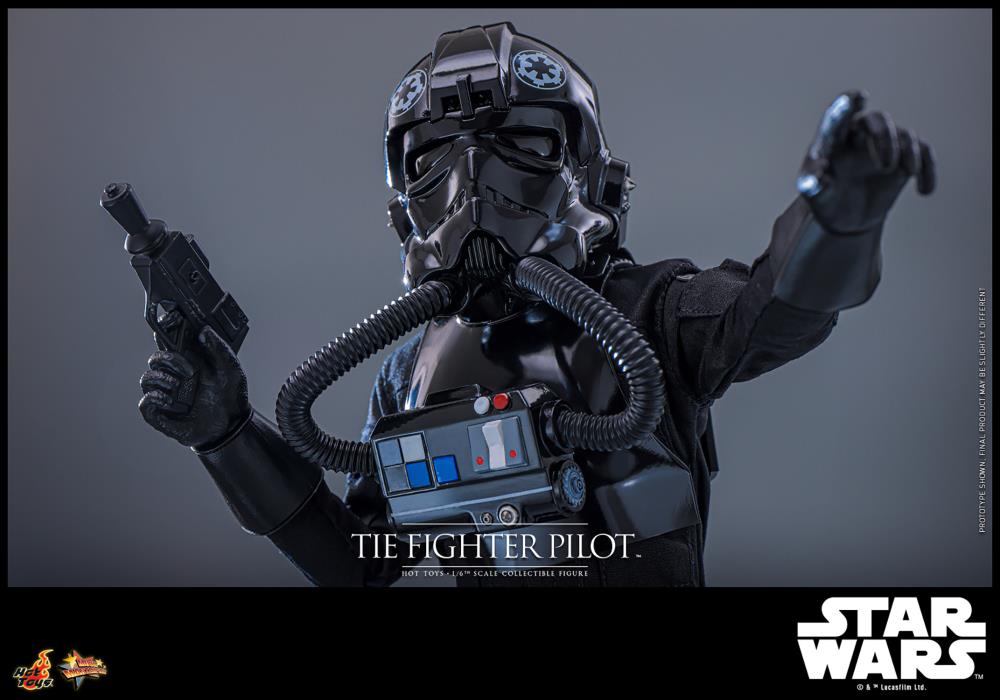 Star Wars: A New Hope MMS798 TIE Fighter Pilot 1/6th Scale Collectible Figure Gallery Image 18