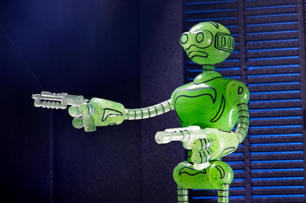 Teenage Mutant Ninja Turtles Fugitoid (Transmat Variant) (Mirage Comics) Action Figure Gallery Image 9
