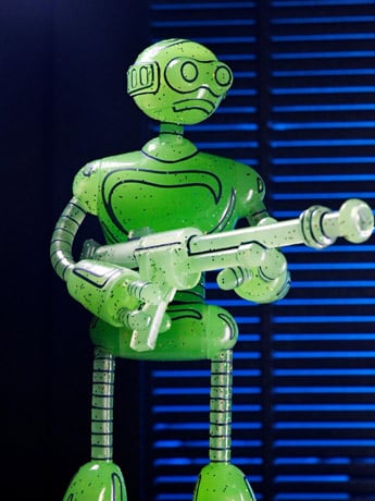 Teenage Mutant Ninja Turtles Fugitoid (Transmat Variant) (Mirage Comics) Action Figure Gallery Image 2
