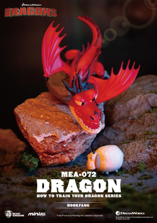 How to Train Your Dragon Mini Egg Attack MEA-072 Dragons Box of 6 Random Figures Gallery Image 5