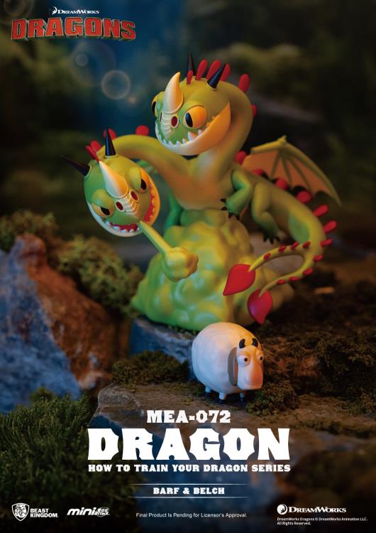 How to Train Your Dragon Mini Egg Attack MEA-072 Dragons Box of 6 Random Figures Gallery Image 7