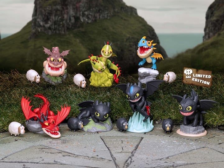 How to Train Your Dragon Mini Egg Attack MEA-072 Dragons Box of 6