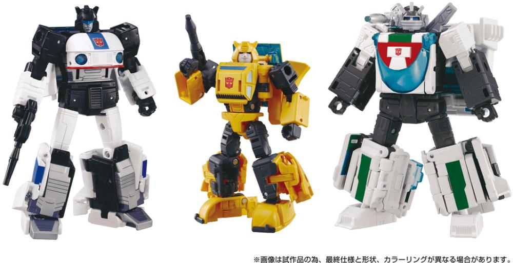 Transformers Dramatic Capture Series Cybertron Chase Three-Pack of Figures Gallery Image 4
