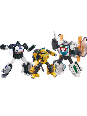 Transformers Dramatic Capture Series Cybertron Chase Three-Pack of Figures Gallery Image 2