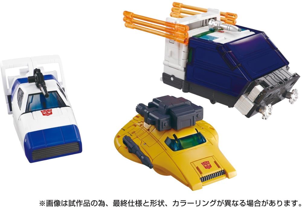 Transformers Dramatic Capture Series Cybertron Chase Three-Pack of Figures Gallery Image 7